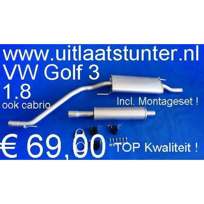 Uitlaat Golf 3 1.8 € 49,00 Voorraad