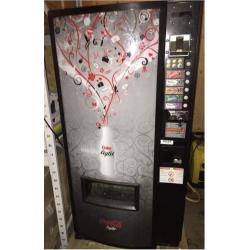 Coca Cola Machine automaat (190 cans) met Euro munten