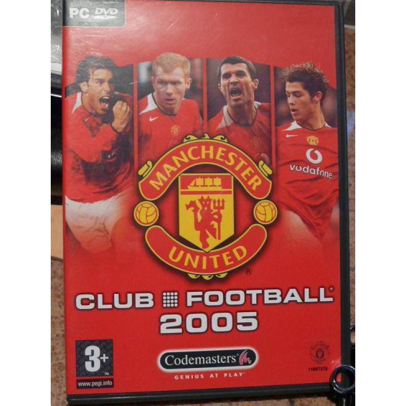 Manchester United Football 2005 van Codemasters (CD-rom)