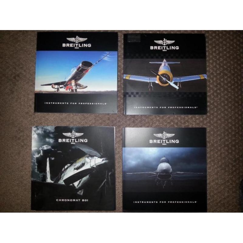 Breitling Catalogus 4 stuks