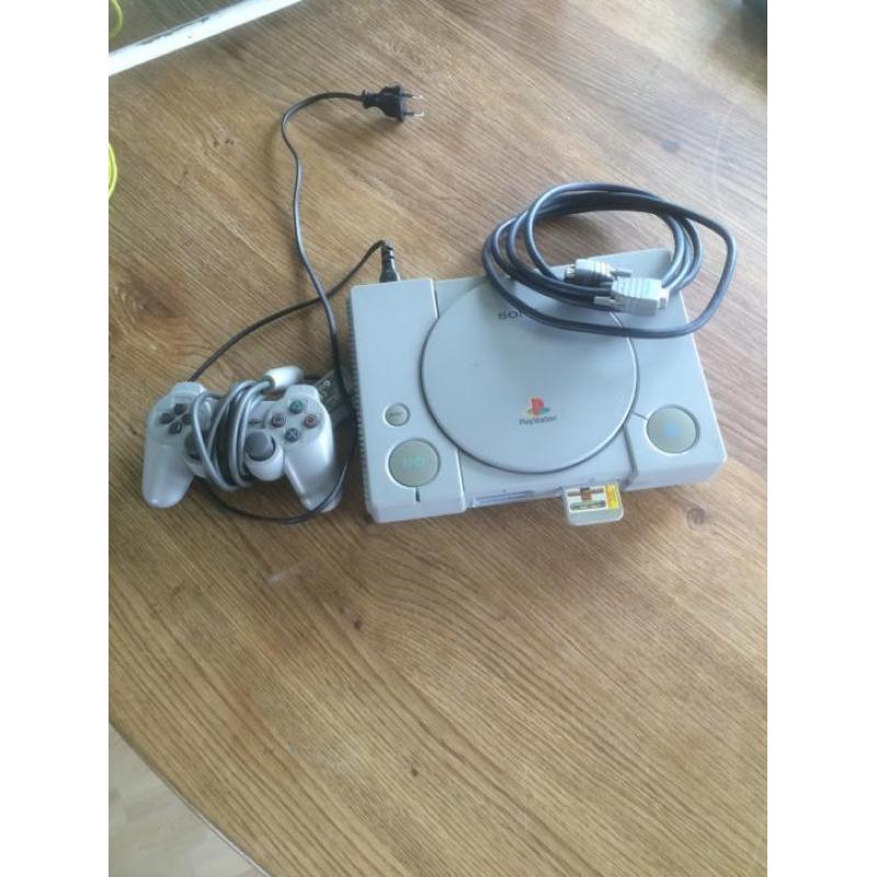 PlayStation 1 Console met controller