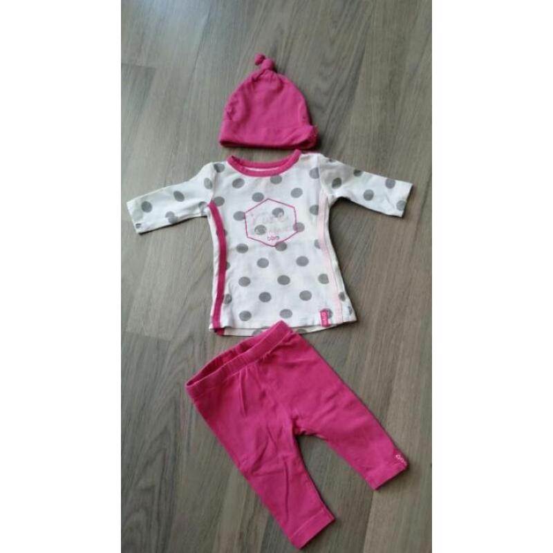 Zgan schattig setje beebielove maatje 50