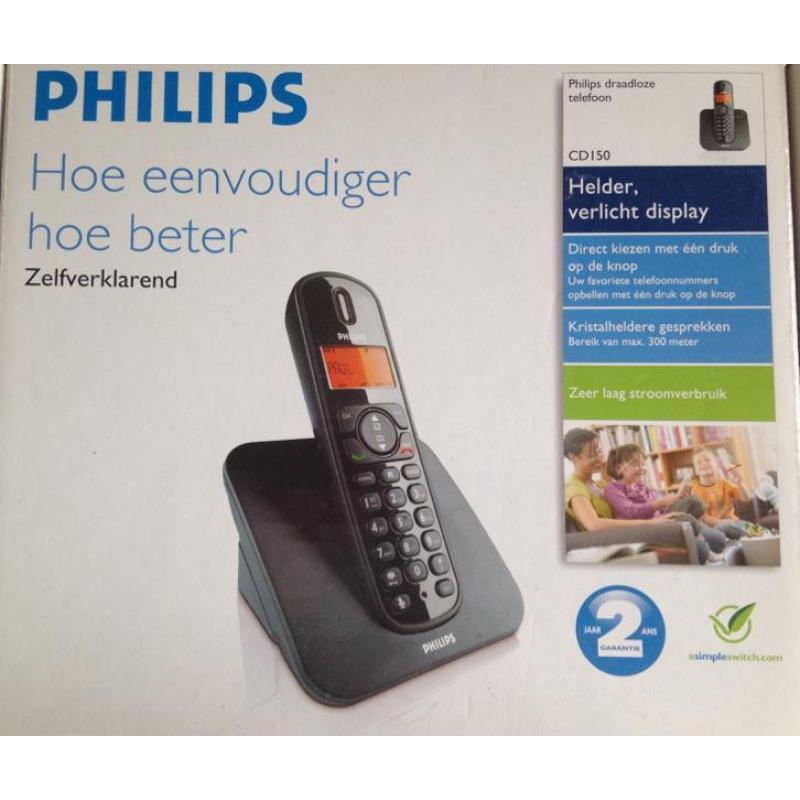 Philips Draadloze telefoon - CD150