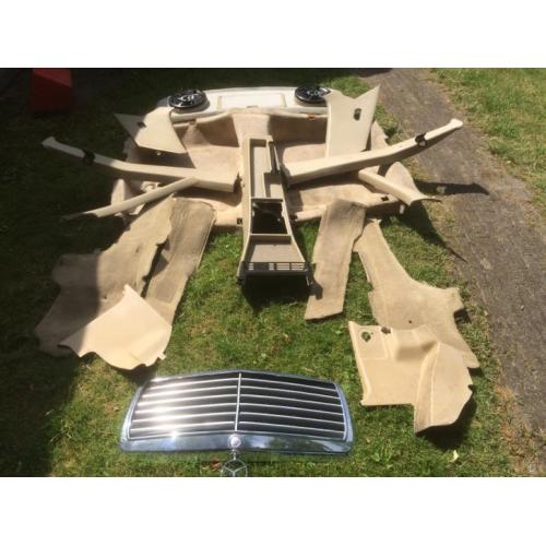 Mercedes 190 bekleding