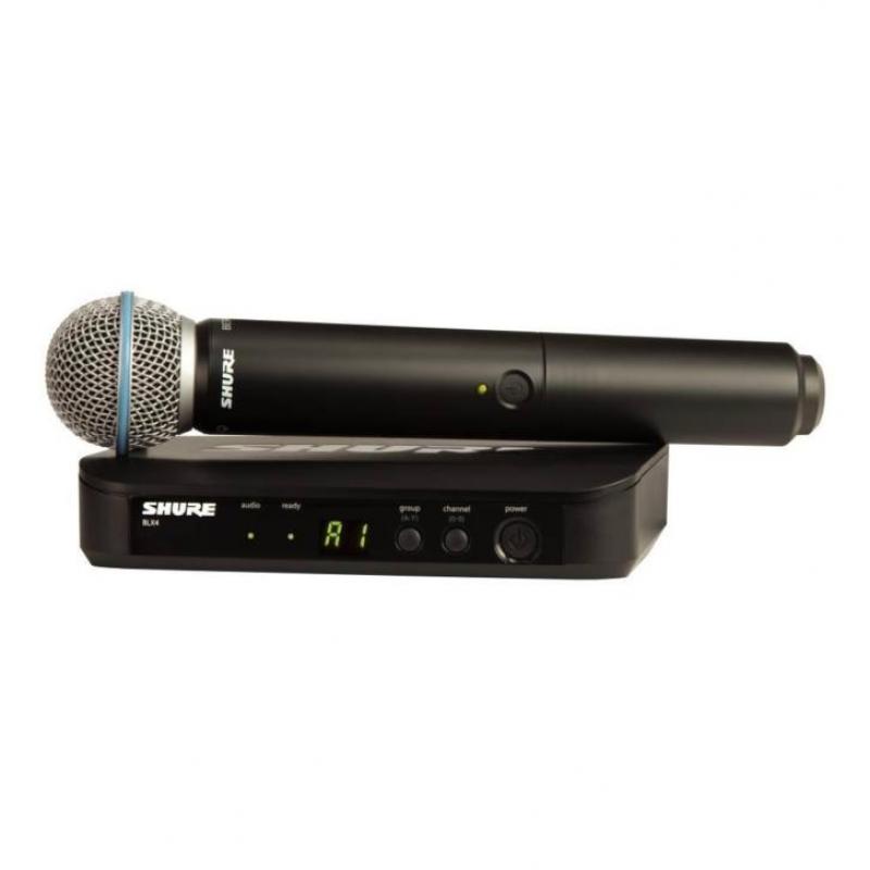 Nieuwe Shure BLX24-Beta 58A draadloze microfoon
