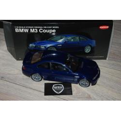BMW M3 Coupe E46 CSL rims Blue Kyosho 08503BL WRH