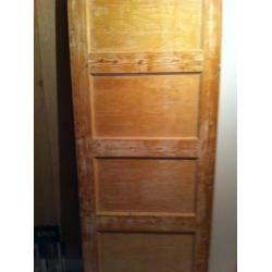 oude houten deur