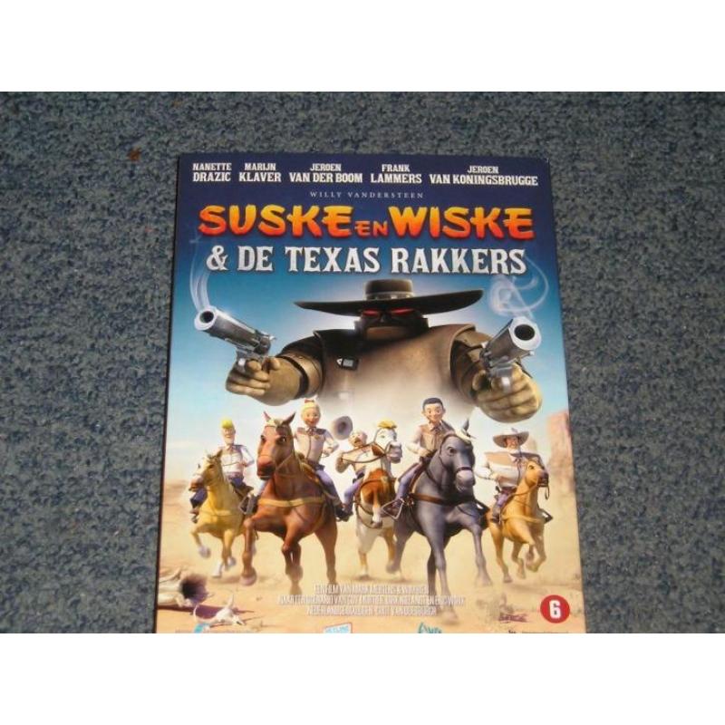 DVD - animatie: Suske en Wiske & De Texas Rakkers