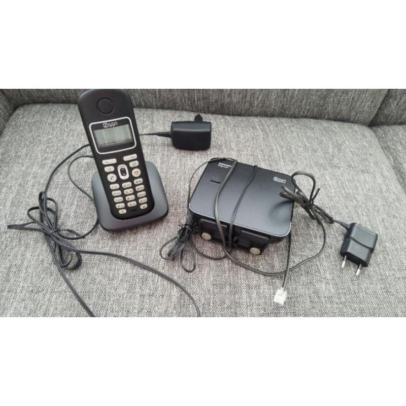 Draadloze telefoon Ziggo (complete set)