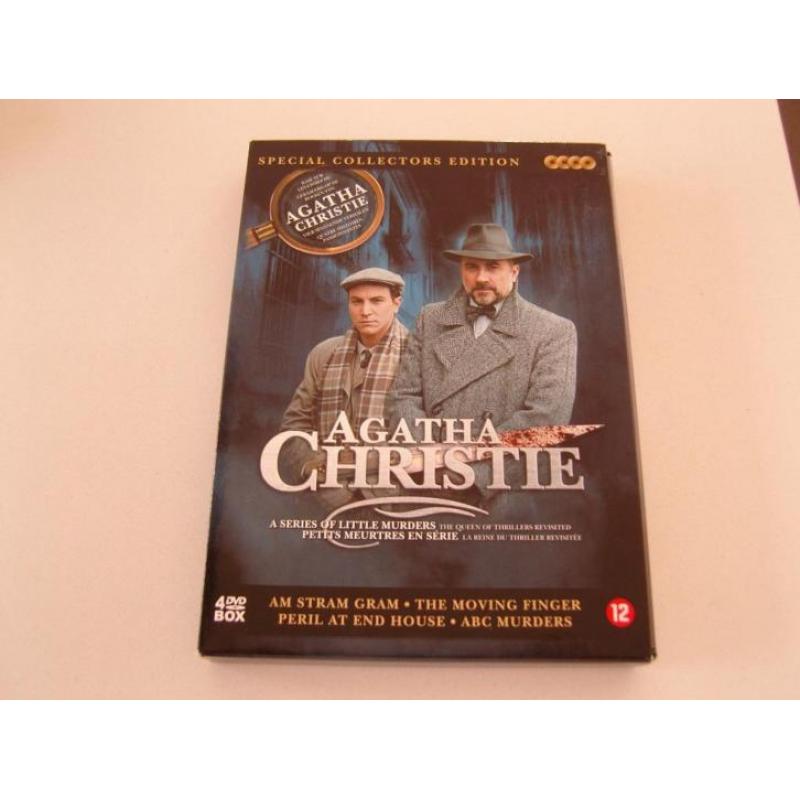DVD set (4 stuks) Agatha Christie