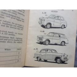 Aangeboden een I-Spy Car book uit de vijftiger jaren.