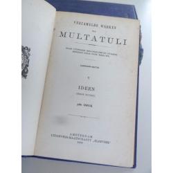 5x verzamelde werken van Multatuli