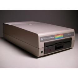 c64 met drive en datacassette