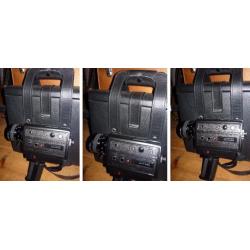 Super8 Chinon Direct Sound Camera 80SMR + tas -