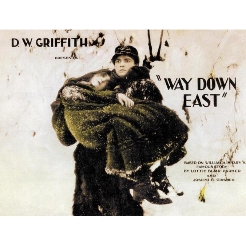 Way Down East 1920 z/w silent super 8