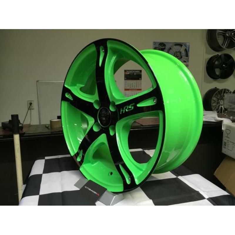 Unieke Kawasaki Groen ! 4x100 en 4x98 16 inch en 17 inch