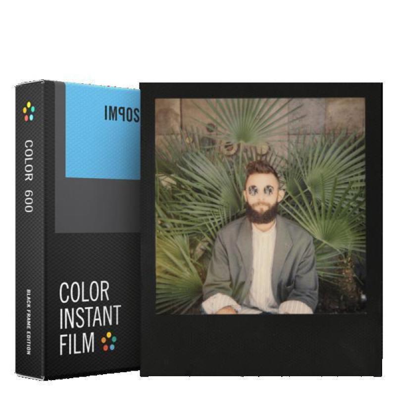 Impossible color film for 600 black frame