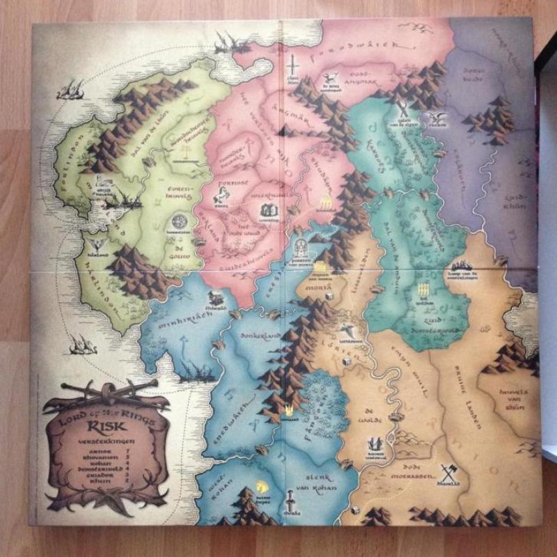 Lord Of The Rings Risk Parker 2002