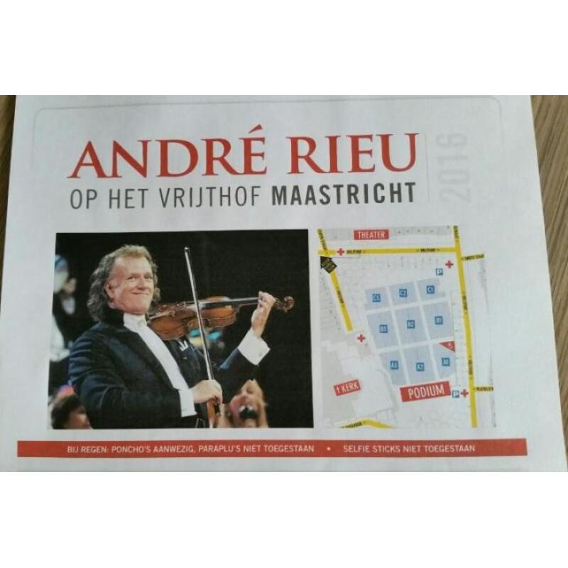 Andre Rieu kaart voor 15 juli