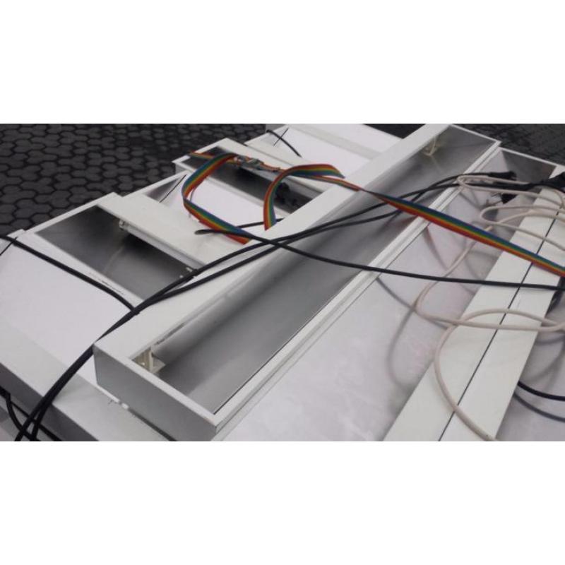 Partij indirecte tl verlichting armaturen WANDSTRALERS 38 W