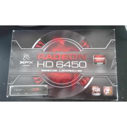 Videokaart AMD Radeon HD 6450 NOOIT GEBRUIKT ALLES ERBIJ!