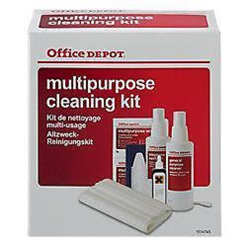 Office Depot Multipurpose reinigingskit Stuks