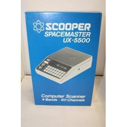 Scooper UX-5500 computerscanner lucht- scheepvaart-kerkradio