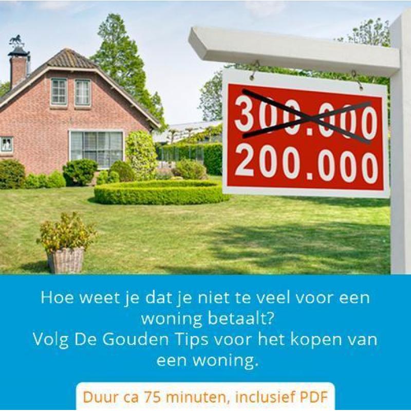 Woning kopen in Zaandam? Bekijk nu de Gouden Tips!