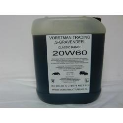 Minerale Motorolie 20W60 voor uw Oldtimer / Klassieker .
