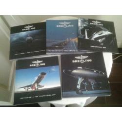 Breitling Catalogus 5 stuks