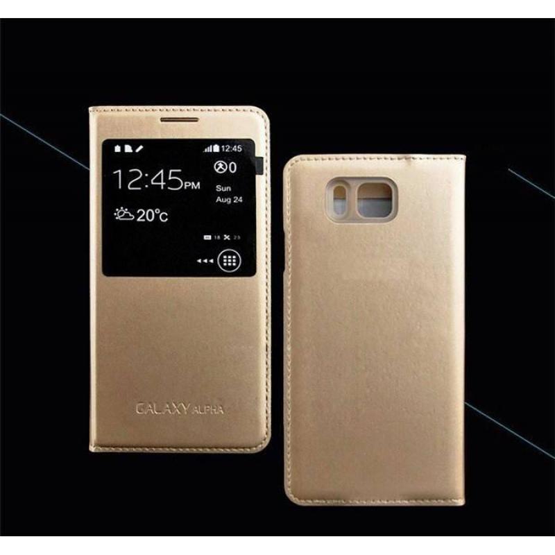 Galaxy Alpha S View Cover Met IC CHIP