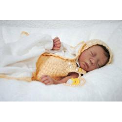 Full body Vol Siliconen baby Lia, Brit Klinger 27 cm