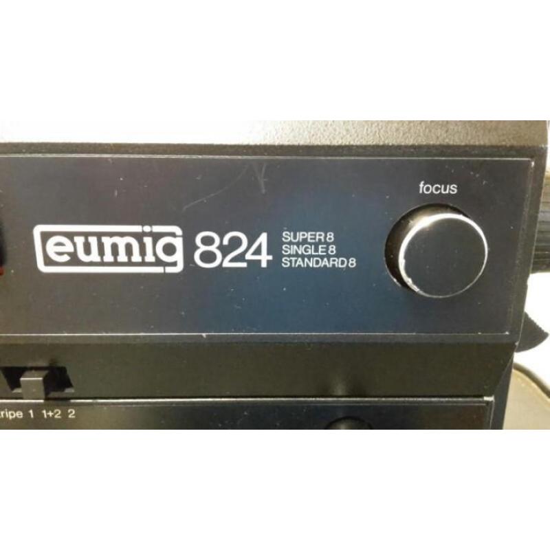 EUMIG 824D FILMPROJECTOR MET GELUID VOOR ALLE 8mm FILMS
