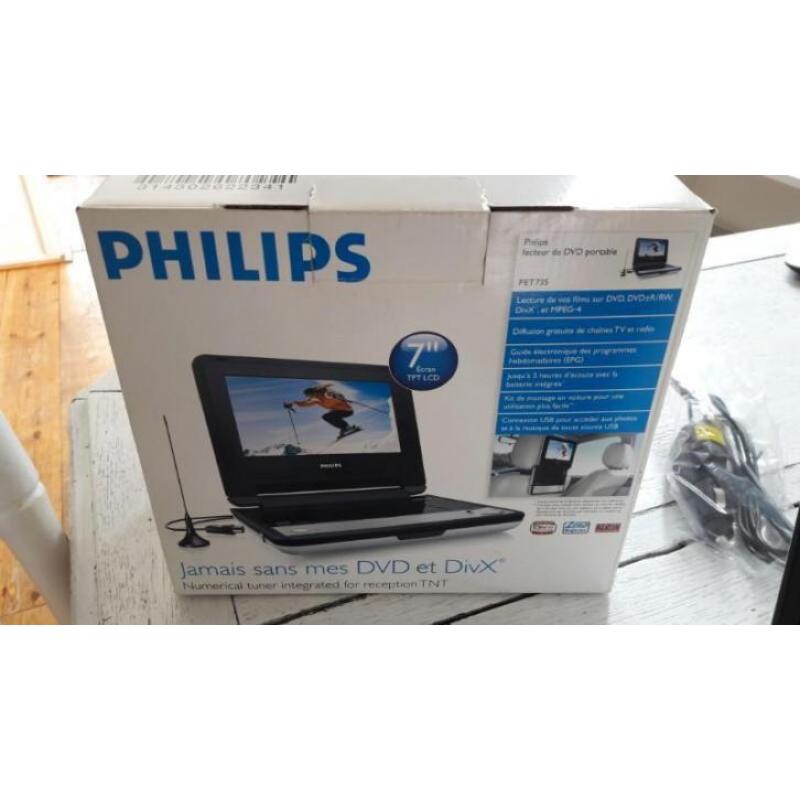 Philips portable dvd speler Nieuw