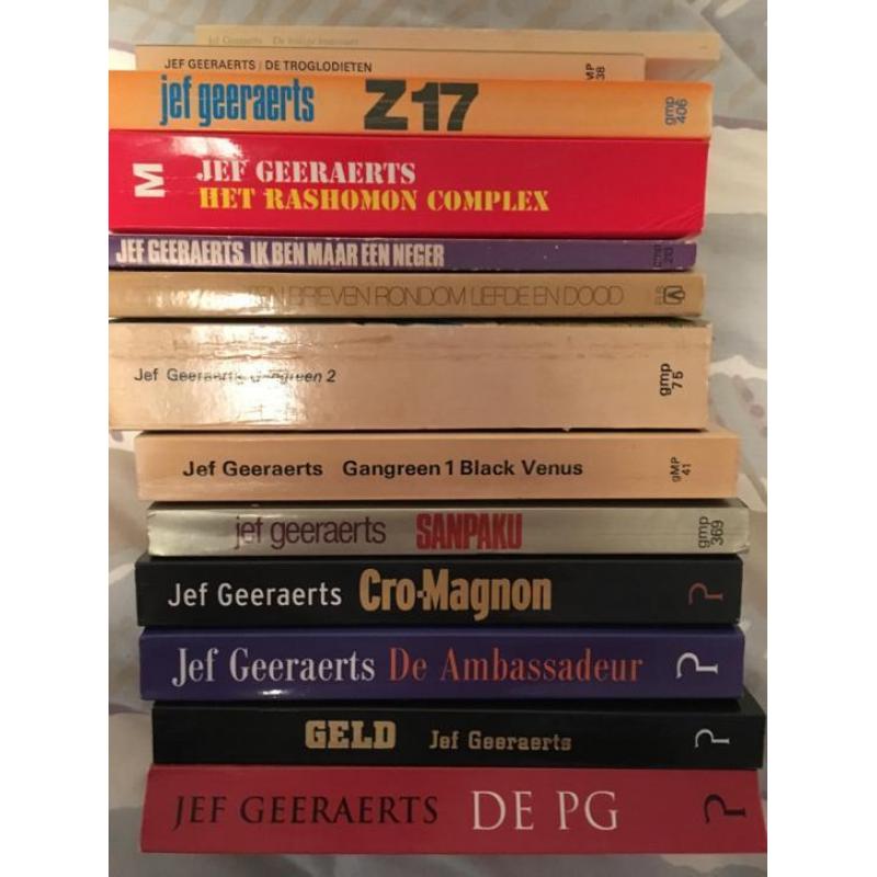 13 boeken van Jef Geeraerts