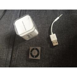 Ipod shuffle 2GB, grijs/ zilver, Nieuw!