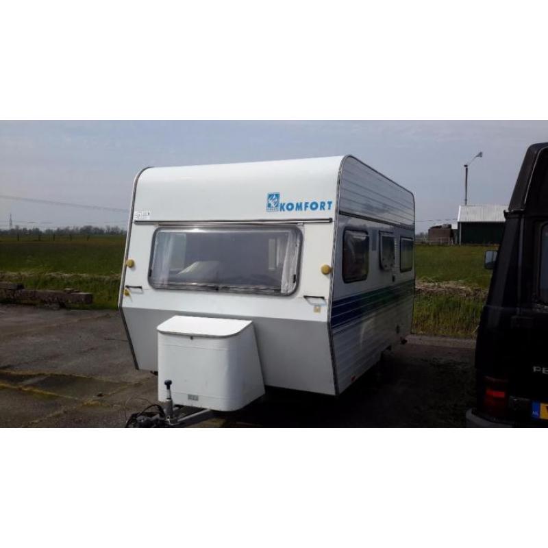 Te koop: Knaus Komfort 415, mooie 4 persoons vintage caravan