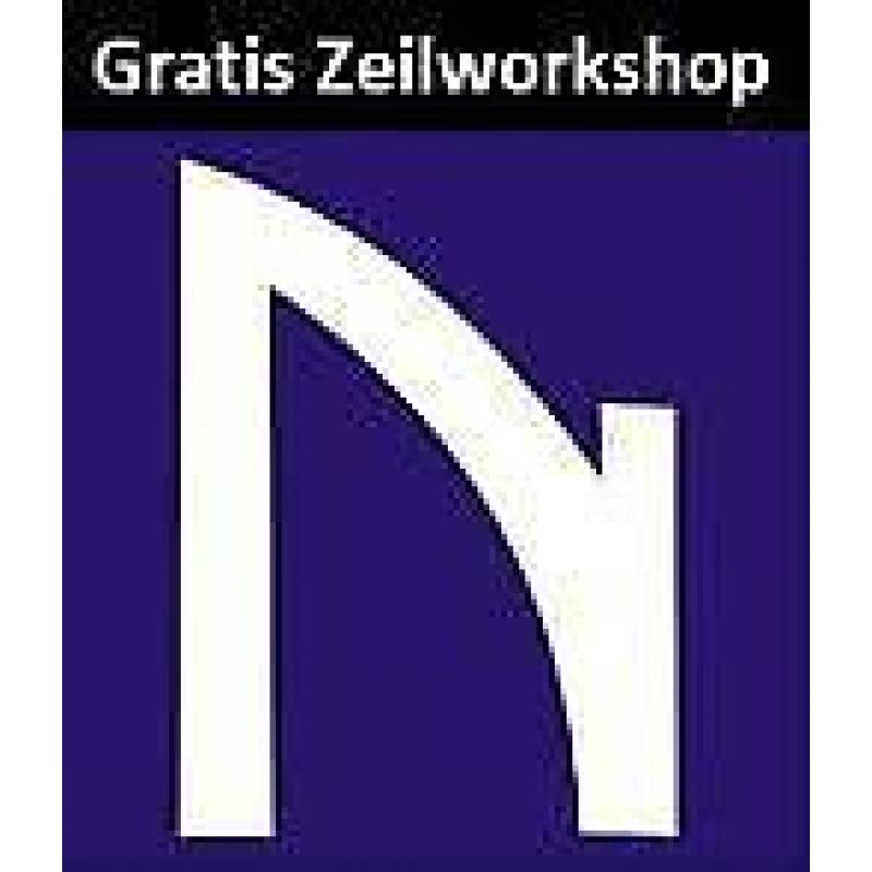 Gratis Zeil Workshop op cruiser/racer met stuurwiel