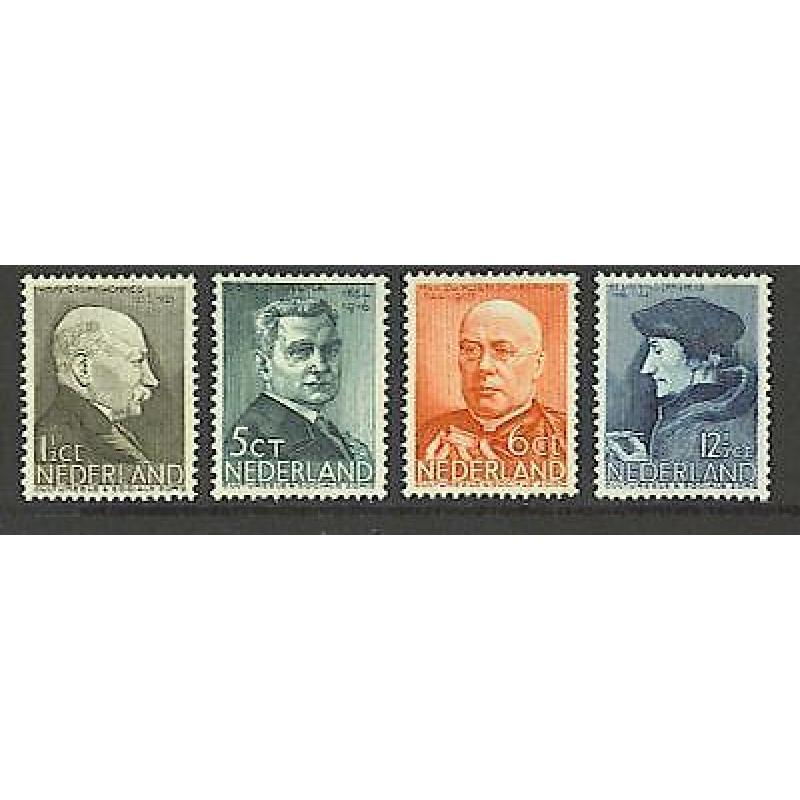 Nederland 283-286 Zomer zegels Postfris