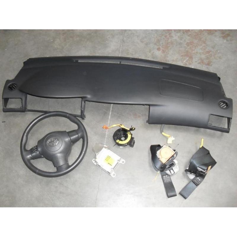 Complete airbag set toyota corolla model 2004-2007