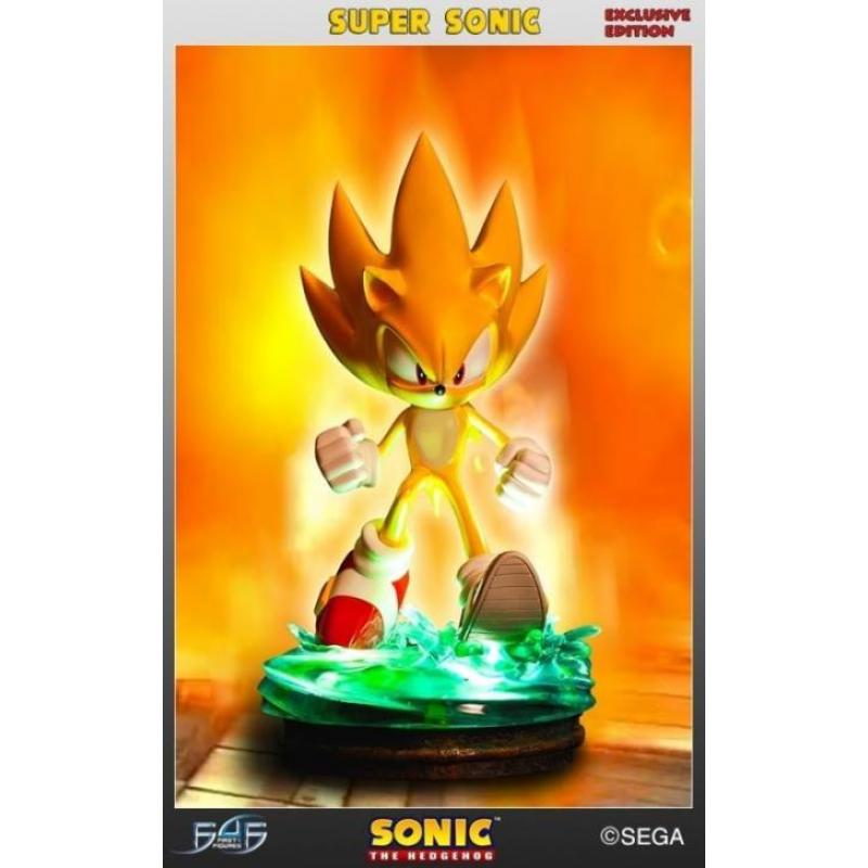 Sonic the Hedgehog: Exclusive Modern Super Sonic Statue (...