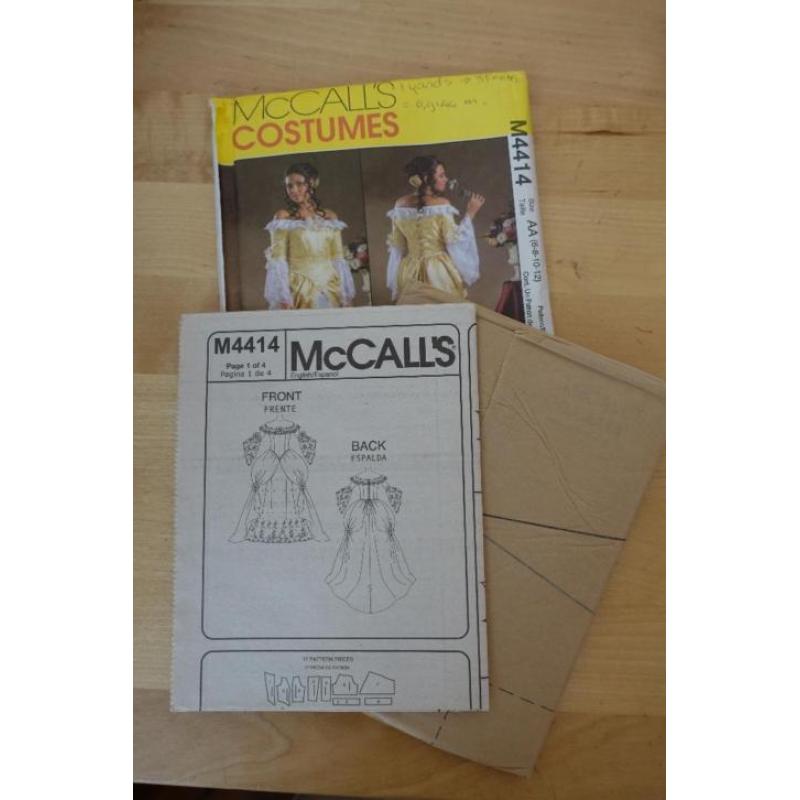 McCall's 4414 historisch/fantasy patroon