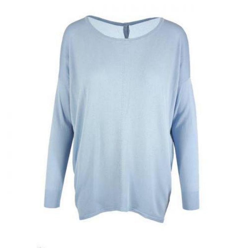 Sweater Button Babyblue - Truien & Vesten #36
