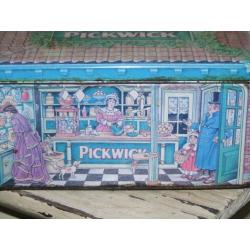 Pickwick blik met winkel en oldtimer (201)