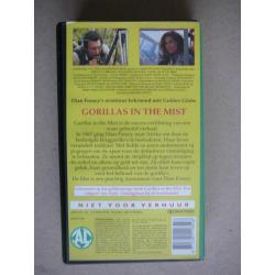 VHS videoband gorillas in the mist