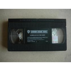 VHS videoband gorillas in the mist