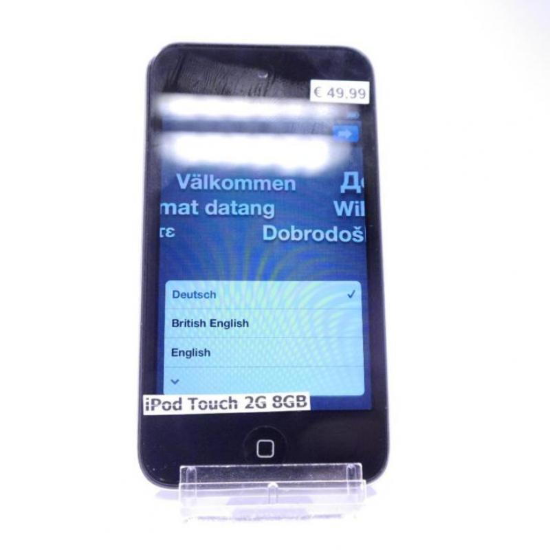 iPod Touch 2G 8GB Zwart | B Grade
