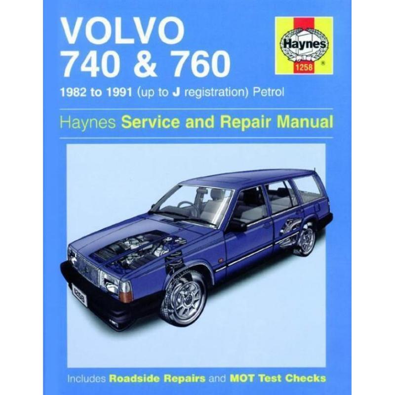 Vraagbaak Volvo 740 - 760 ( 1982 - 1991 ).