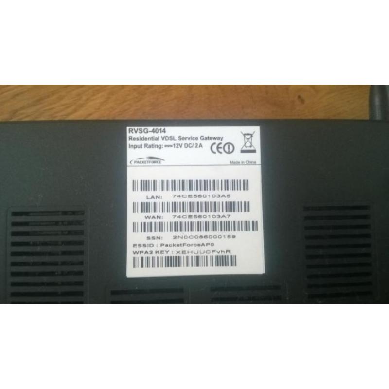 Modem/router/switch: Packet force rvsg-4014