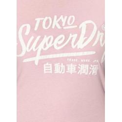 Superdry T shirt nieuw roze medium gratis verzenden